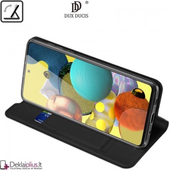 Dux Ducis dirbtinės odos atverčiamas dėklas - juodas (Samsung S20 Fe) Dux Ducis dirbtinės odos atverčiamas dėklas - juodas (Samsung S20 Fe)